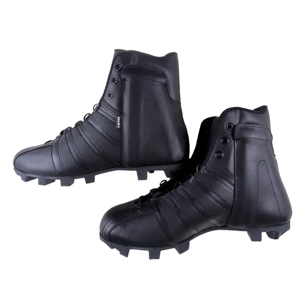 Kunzli Men's Black Soccer Football Cleats Orthopedic Ankle Stabilizer Size 7